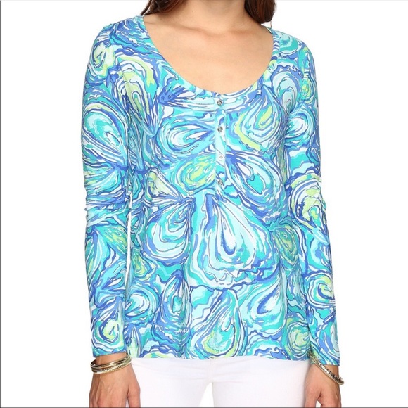 Lilly Pulitzer Sorella top in Oh Shucks - Picture 1 of 4